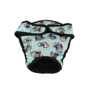 Calças de cio para cães Tamanho L Circunferência do peito 50-60 cm Calças protetoras Laváveis Calças higiénicas 2