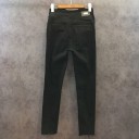 Calças de ganga femininas com tachas 4