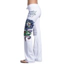 Calças de treino femininas com estampado A210 3