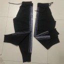 Calças de treino femininas com faixa de lantejoulas 3