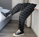 Calças de xadrez para homem F1441 2