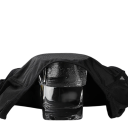 Calças menstruais 4 camadas fibra de bambu algodão spandex preto roupa interior para menstruação reutilizáveis 3 peças 5