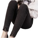 Calças skinny elásticas para senhora 1