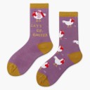 Calcetines con varios bordados 11