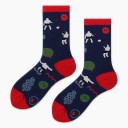 Calcetines con varios bordados 2