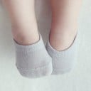 Calcetines cortos de algodón para bebés y niños pequeños de 0 a 24 meses Corte bajo por debajo del tobillo Protección de los pies 4