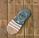 Calcetines cortos de hombre con rayas y estrellas 8