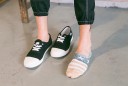 Calcetines cortos de hombre con rayas y estrellas 2