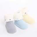 Calcetines de bebé con corazones - 3 pares 4