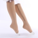 Calcetines de compresión hasta la rodilla con cremallera para mujer 1