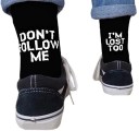 Calcetines de hip hop con inscripciones 1