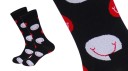 Calcetines de hombre con caras sonrientes 1