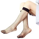 Calcetines de malla hasta la rodilla para mujer 1
