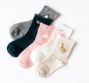 Calcetines de mujer con animales de algodón 6