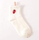 Calcetines de mujer con bordado 13