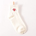 Calcetines de mujer con bordado 14