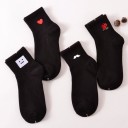 Calcetines de mujer con bordado 6