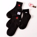 Calcetines de mujer con bordado 7