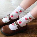 Calcetines de mujer con fresas 2