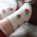 Calcetines de mujer con fresas 5