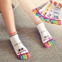 Calcetines de mujer con puntera y ojos 1