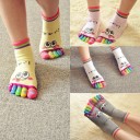 Calcetines de mujer con puntera y ojos 4