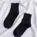 Calcetines de mujer con volantes 11