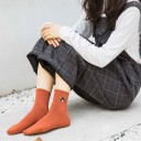 Calcetines de mujer de color liso 7