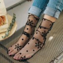 Calcetines de nailon con estampado 11