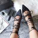 Calcetines de nailon con estampado 1