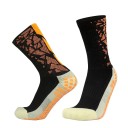 Calcetines deportivos de fútbol unisex, talla 39-45 EUR, suela de silicona antideslizante, hasta la rodilla, transpirables 4