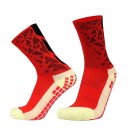 Calcetines deportivos de fútbol unisex, talla 39-45 EUR, suela de silicona antideslizante, hasta la rodilla, transpirables 1