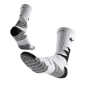 Calcetines deportivos unisex antideslizantes elásticos transpirables hasta media pantorrilla para correr, entrenar fútbol 4