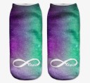 Calcetines elegantes con estampado 15