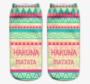 Calcetines elegantes con estampado 1