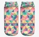 Calcetines elegantes con estampado 4
