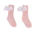 Calcetines hasta la rodilla con alas para niñas 3