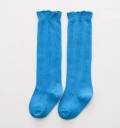 Calcetines hasta la rodilla de colores para niñas 15