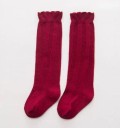 Calcetines hasta la rodilla de colores para niñas 14