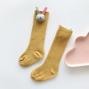 Calcetines hasta la rodilla para niña con decoración 8