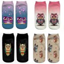 Calcetines infantiles con búhos 1