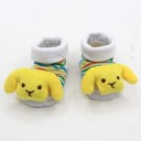 Calcetines infantiles con decoración de peluche. 1