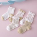 Calcetines infantiles con varios estampados 5 pares J877 11