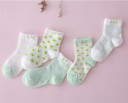 Calcetines infantiles con varios estampados 5 pares J877 8