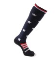 Calcetines largos con bordado 16