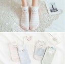 Calcetines tobilleros con diseño de animales - 5 pares 8
