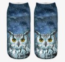 Calcetines tobilleros de mujer con animales 4