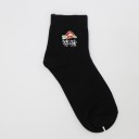 Calcetines tobilleros de mujer con mini dibujos 14
