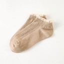 Calcetines tobilleros de mujer con volantes 11