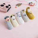 Calcetines tobilleros niña con animales - 5 pares 5